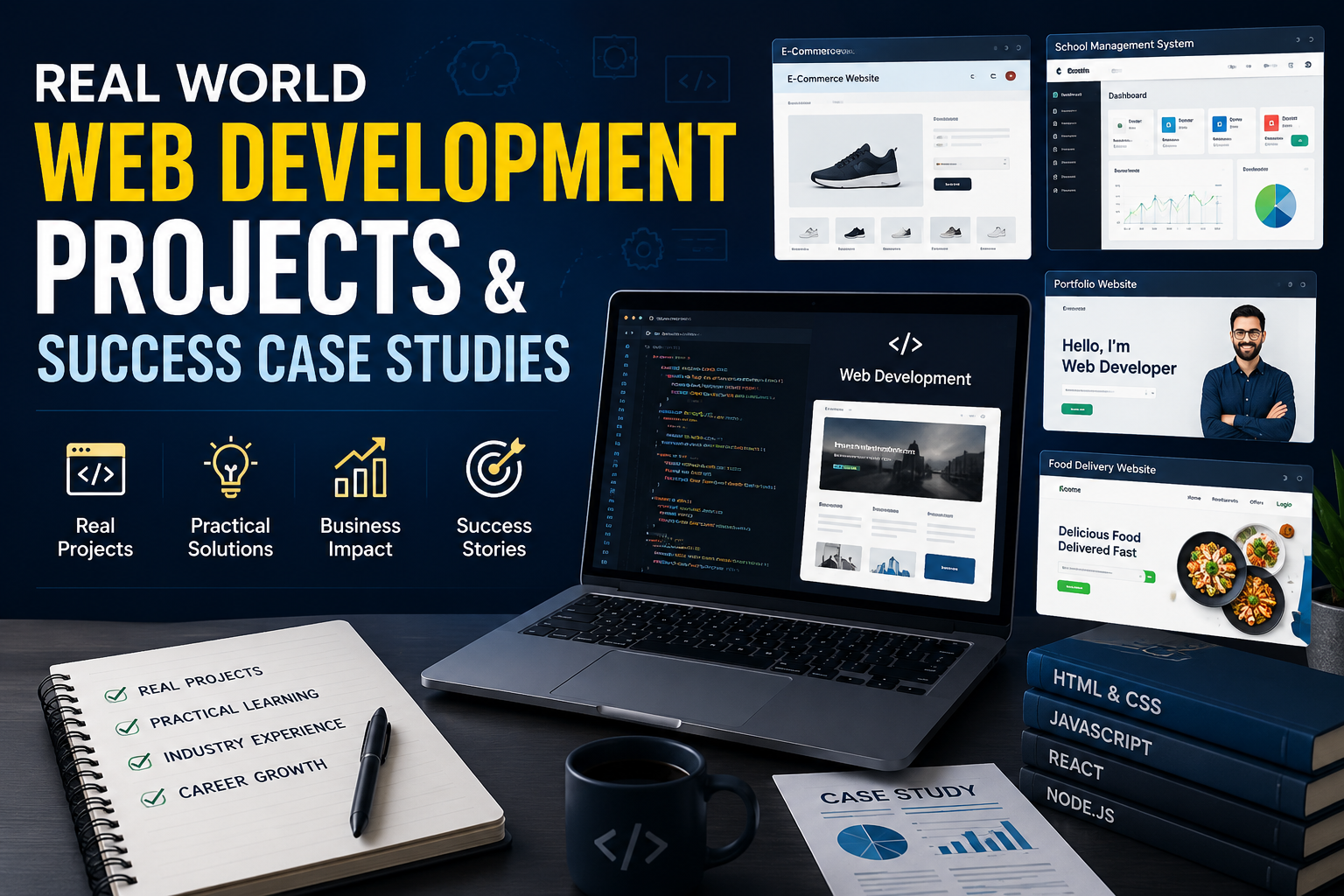Real World Web Development Projects & Success Case Studies